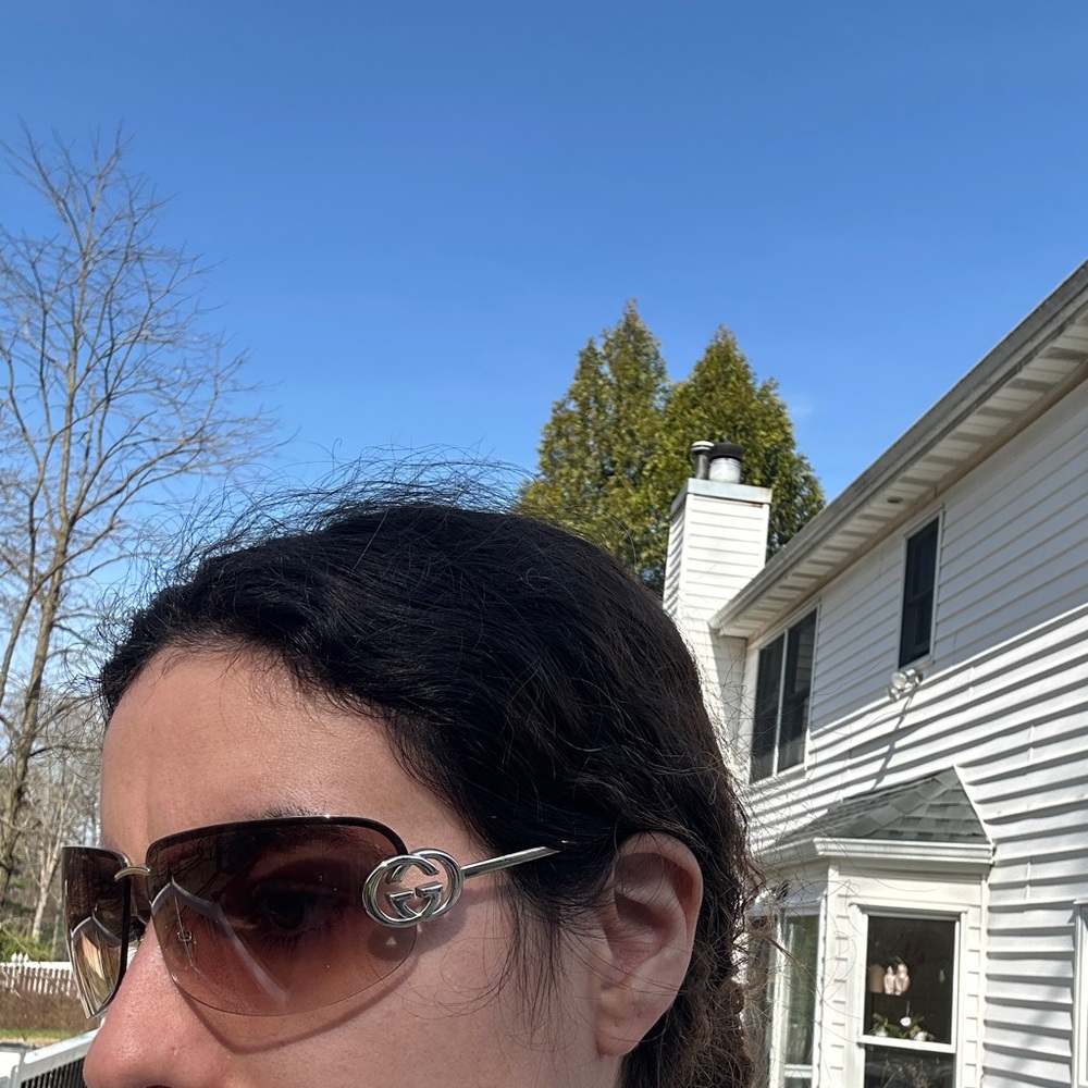 Gucci GG2782/S Rimless Shield Sunglasses - Picture 4 of 16